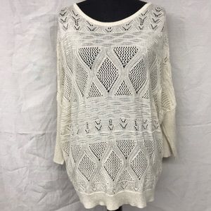 New York & Co Slouchy Dolman sweater - L